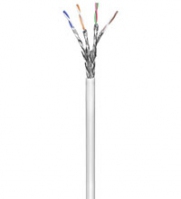 Goobay Cat7 Solid LSOH PIMF9, 100m verkkokaapeli Harmaa
