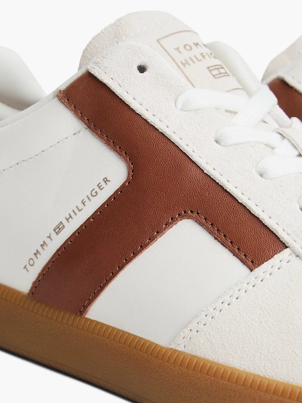Tommy Hilfiger 8721441752274 mode sneakers Hanstik Beige
