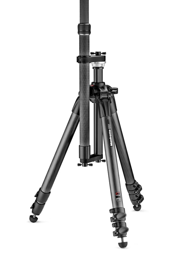 Manfrotto MTCFVR stativ Digital/film kameror 3 ben Svart