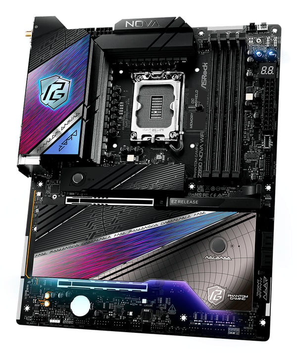Pikkukuva 9 / 9: Asrock Phantom Gaming Z890 Nova WiFi Intel Z890 LGA 1851 (Socket V1) ATX
