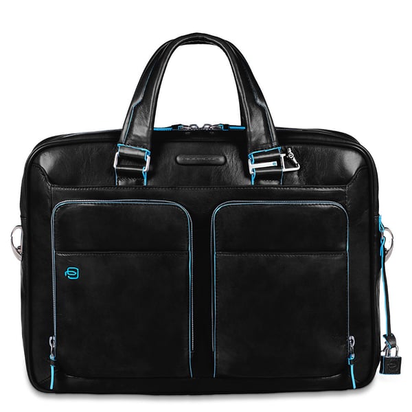 Miniatyrbillede 1 af 2: Piquadro CA2849B2/N taske og etui til laptop Toploader taske Sort