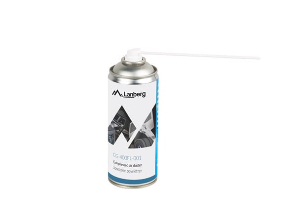 Pikkukuva 2 / 5: Lanberg CG-400FL-001 paineilmasuihke 600 ml