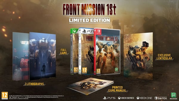 Microids Front Mission 1st: Remake Rajoitettu PlayStation 5