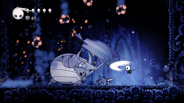 Fangamer Hollow Knight Standard Tysk, Engelsk, Forenklet kinesisk, Koreansk, Spansk, Fransk, Italiensk, Japansk, Portugisisk, Russisk PlayStation 4