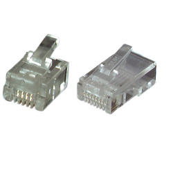 EFB Elektronik RJ45 UTP, E-MO 8/8 SF Läpinäkyvä