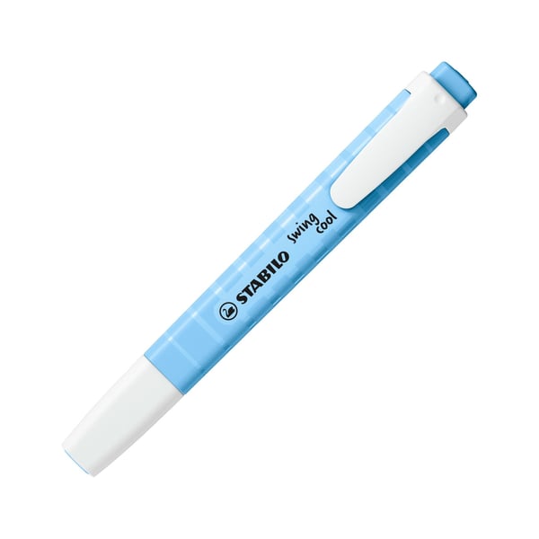 STABILO swing cool Pastel speedmarker 8 stk Mejselspids Flerfarvet