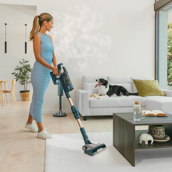 Miniatyrbillede 9 af 20: Cecotec Conga Rockstar 11500 Odyssey Station Connected IA 2-i-1 stangstøvsuger Batteri Dry HEPA Poseløs 1,7 L 850 W Sort 5000 At