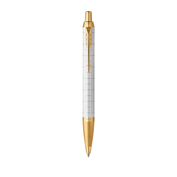 Parker IM Premium Blå Fastklämbar, indragbar kulspetspenna Medium 1 styck