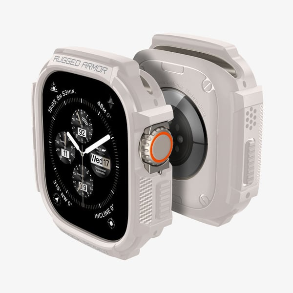 Spigen Rugged Armor Pro Apple Watch Ultra (1/2) 49mm dune beige ACS07381