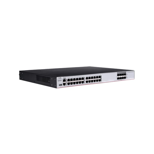 Miniatyrbild 5 av 6: Ruijie Networks RG-CS85-24GT8XS-D nätverksswitchar hanterad L3 Gigabit Ethernet (10/100/1000) 1U Grå
