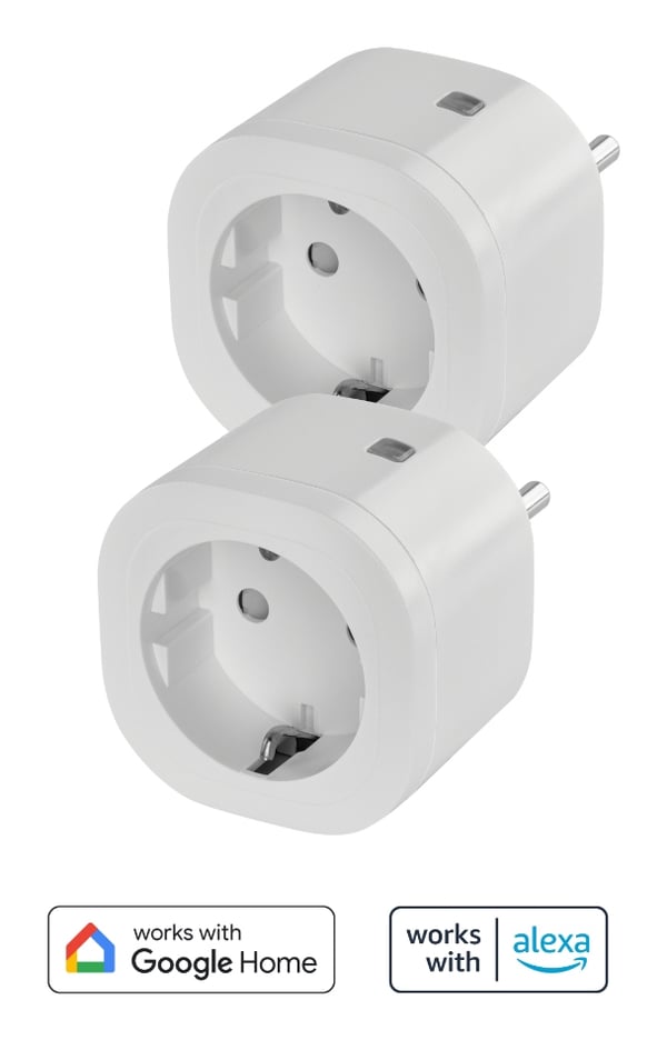omajin by Netatmo Bundle x2 smart plug 3680 W Valkoinen omajin by Netatmo Bundle x2 smart plug 3680 W Valkoinen