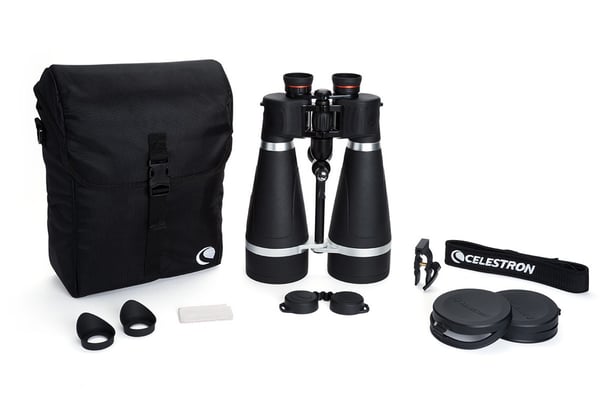 Celestron SkyMaster Pro 20x80 kikkert BaK-4 Sort, Sølv