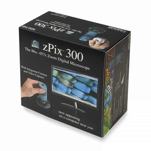 Carson zPix 300 457x Digitalt mikroskop