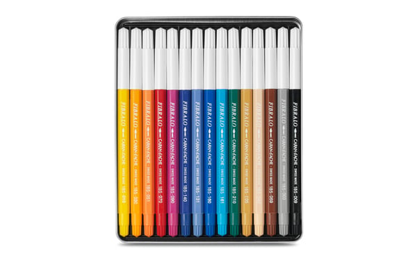 Caran d-Ache FIBRALO filtpen Mellem Flerfarvet