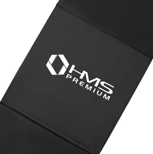 Miniatyrbillede 6 af 14: HMS Fitness MGS02 Almindelig øvelsesmåtte Sort