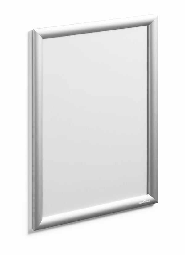 Durable 479723 - Suorakulmio - Hopea - Alumiini - Monokromaattinen - 278 x 402 mm - Kiina
