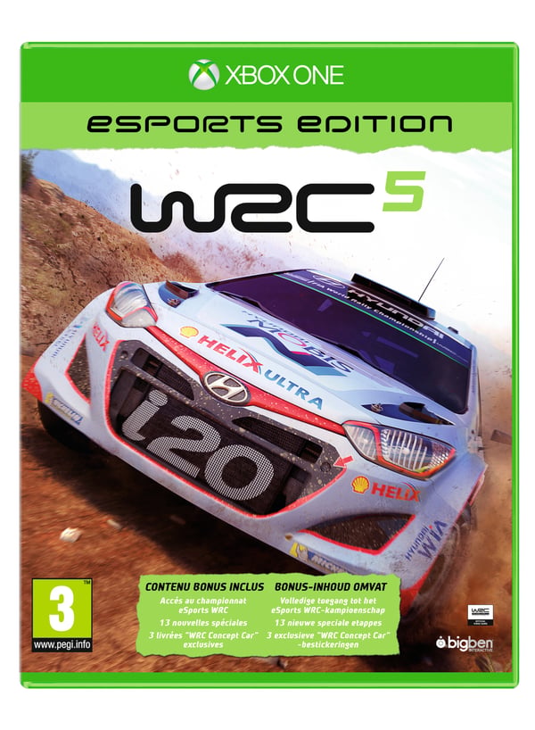 Miniatyrbild 1 av 11: Bigben Interactive WRC 5 Standard Xbox One