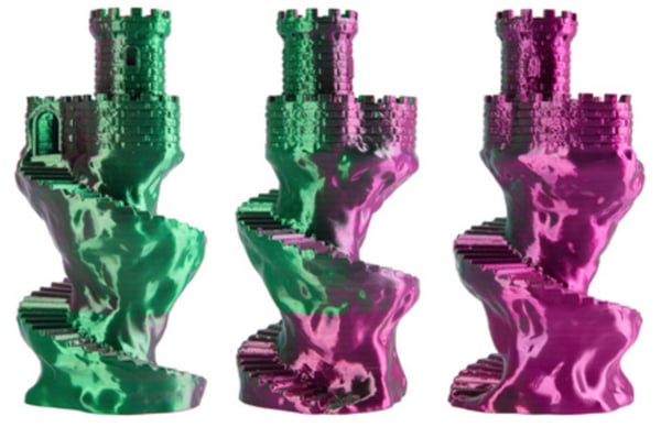 Miniatyrbild 3 av 4: Spectrum Filaments 81407 Material för 3D-utskrifter Polylaktidsyra (PLA), Siden Multifärg 1 kg