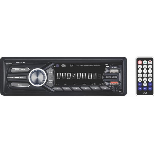 Miniatyrbillede 1 af 2: New Majestic DAB 445 BT Sort, Grå 180 W