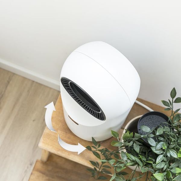 Miniatyrbild 7 av 10: Cecotec Readywarm 8200 Bladeless inomhus Svart, Vit 1500 W Elektrisk värmefläkt
