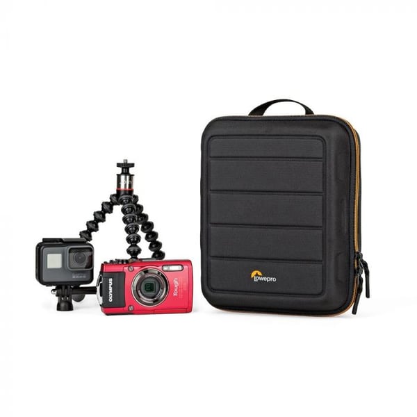 Miniatyrbillede 7 af 8: Lowepro HARDSIDE CS 80 Kompakt etui Sort, Orange