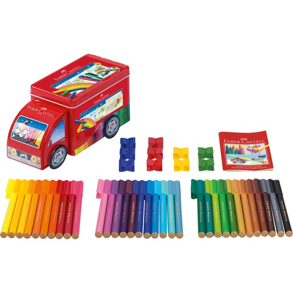 Miniatyrbild 3 av 3: Faber-Castell 155533 spritpennor Multi 33 styck