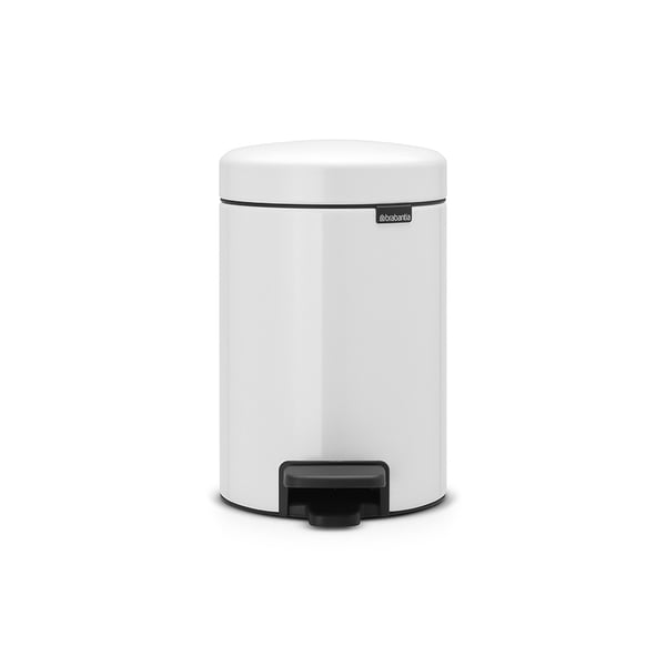 Brabantia 112126 skraldespand 3 L Rund Hvid