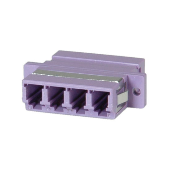 VALUE Fibre Optic Adapter LC quadruple, OM4 PB fiberoptikadaptrar