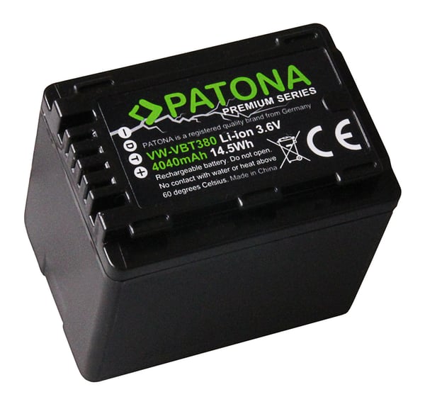PATONA 1257 kameran/videokameran akku Litiumioni (Li-Ion) 4040 mAh PATONA 1257 kameran/videokameran akku Litiumioni (Li-Ion) 4040 mAh