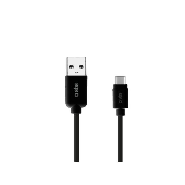 Pikkukuva 3 / 3: SBS TECABLEMICROC15K USB-kaapeli USB 2.0 1,5 m USB A USB C Musta