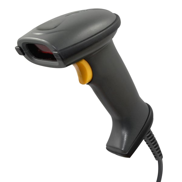 Atlantis Land A08-LS160 stregkodelæser Håndholdt stregkodelæser 1D Laser Sort