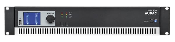 AUDAC SMA500 audio forstærker 2.0 kanaler Sort AUDAC SMA500 audio forstærker 2.0 kanaler Sort