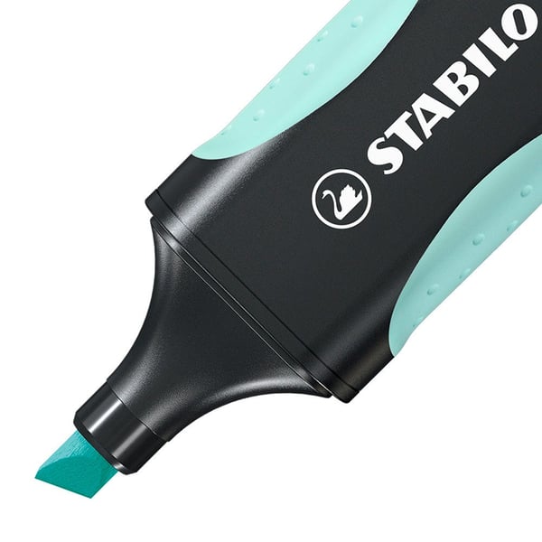 Miniatyrbillede 5 af 10: STABILO GREEN BOSS speedmarker 1 stk Mejselspids Turkis