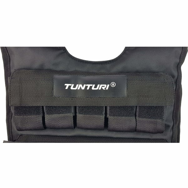 Tunturi 14TUSCF097 vægtvest 20 kg Sort