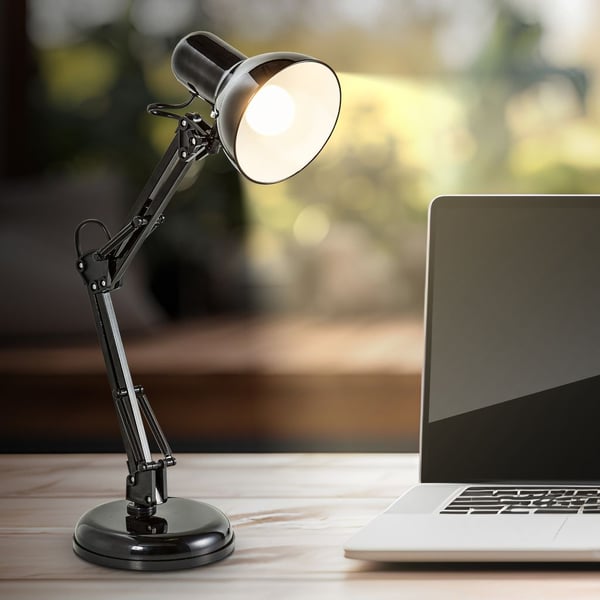 B.K.Licht BKL1080 bordslampor E14 1 W LED Svart