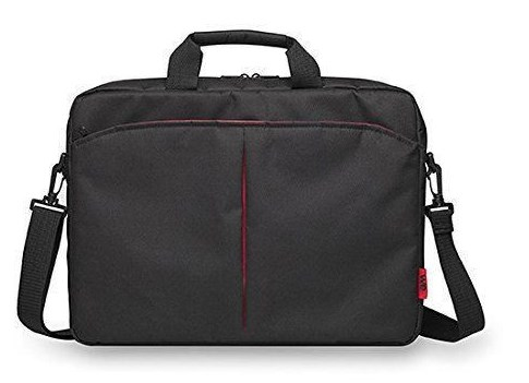 WE Classic 39,6 cm (15.6") Brevtaske Sort, Rød