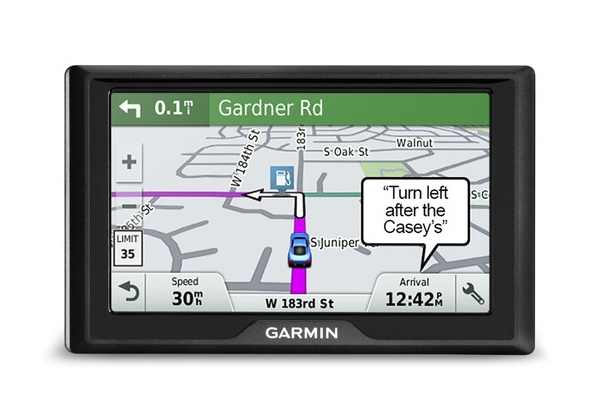 Garmin Drive 51 LMT-S navigaattori Kiinteä 12,7 cm (5") TFT Kosketusnäyttö 170,8 g Musta