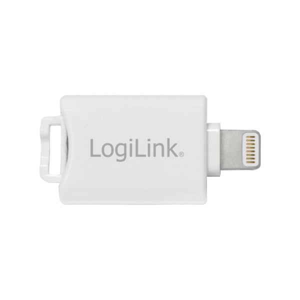 Miniatyrbild 3 av 4: LogiLink AA0089 kortläsare Lightning Vit
