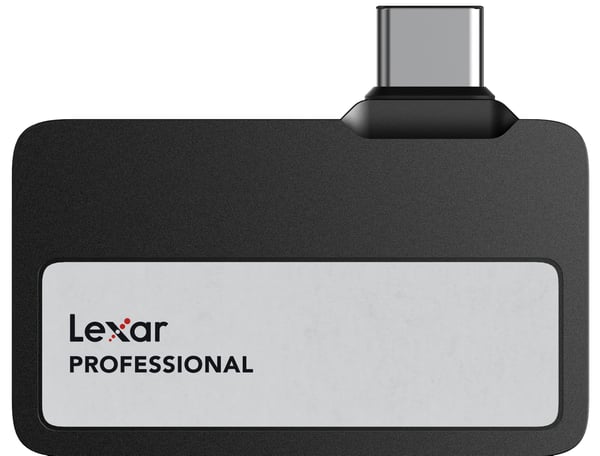 Pikkukuva 1 / 5: Lexar LSL400X002T-RNBNG ulkoinen SSD 2 TB USB Type-C 3.2 Gen 2 (3.1 Gen 2) Musta