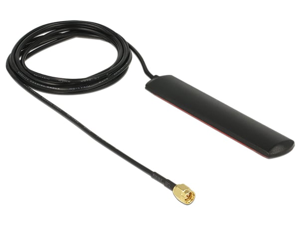 DeLOCK 89491 nätverksantenner Rundstrålande antenn SMA 2 dBi