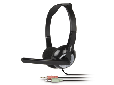 Hamlet HHEADMJK hovedtelefoner/headset Ledningsført Kontor/Callcenter Sort