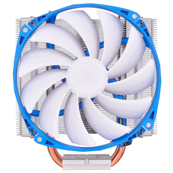 Silverstone SST-AR07 Tietokoneen jäähdytysjärjestelmä Suoritin Jäähdytin 14 cm Sininen, Metallinen, Valkoinen Silverstone SST-AR07 Tietokoneen jäähdytysjärjestelmä Suoritin Jäähdytin 14 cm Sininen, Metallinen, Valkoinen