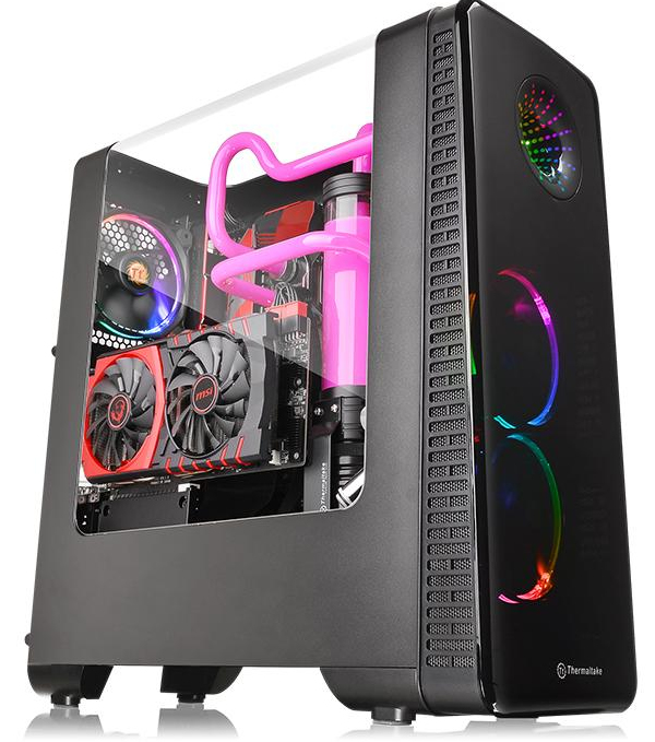 Thermaltake View 28 RGB Midi Tower Sort