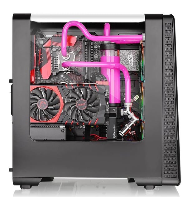 Thermaltake View 28 RGB Midi Tower Sort