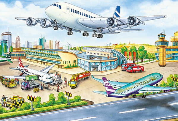 Schmidt Spiele 56508 puslespil Køretøjer