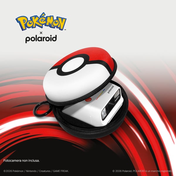 Pikkukuva 3 / 7: Polaroid Go Pokémon Case Kova kotelo Valkoinen, Musta, Punainen