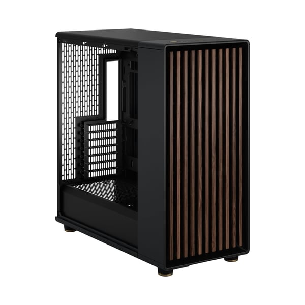 Fractal Design North XL Työpöytä Musta, Puuhiili