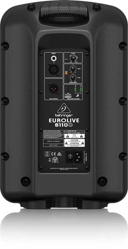 Behringer B110D Public Address (PA) højttaler 2-vejs