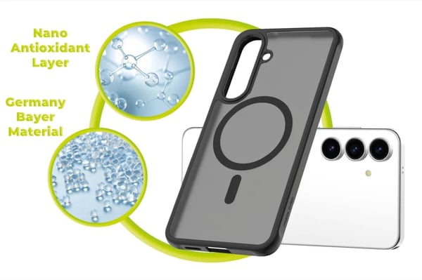 Mobile Origin MO-HYMBL-GS25FE mobiltelefon etui 17 cm (6.7") Cover Sort
