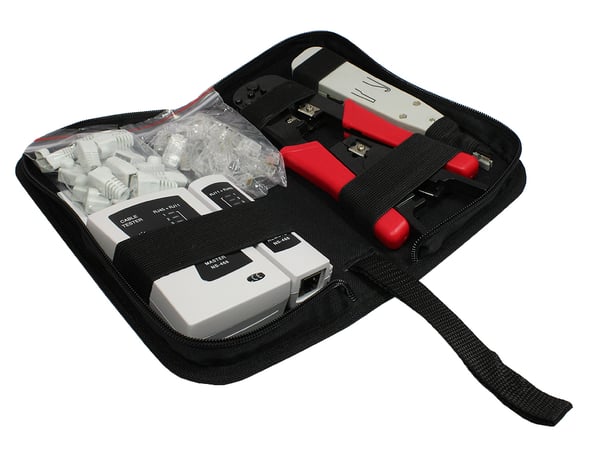 Alcasa GC-N0036 netværkskabeltester Grå